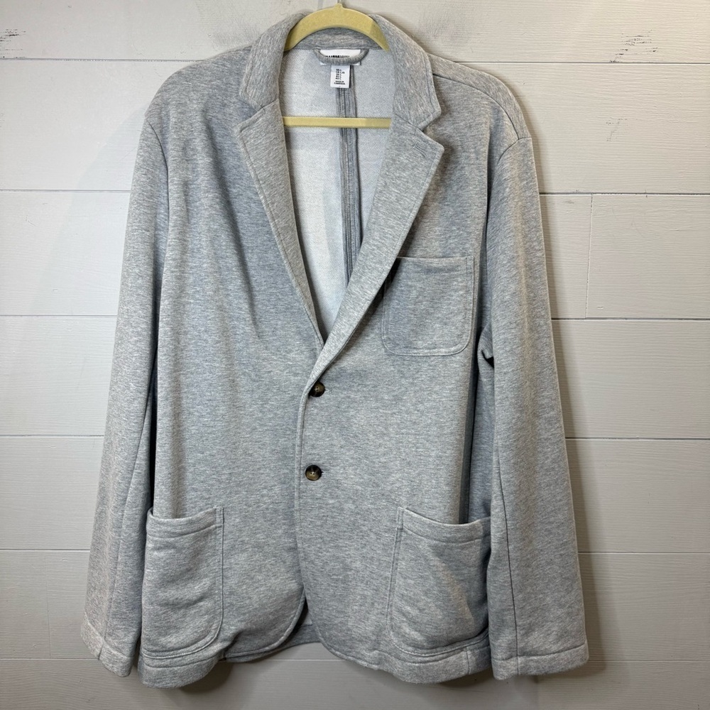 William Rast | Women’s Gray Blazer Jacket with Pockets Size Large